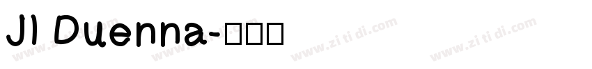 JI Duenna字体转换